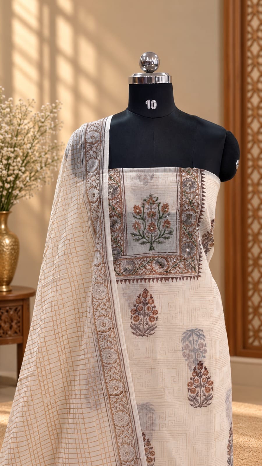 Soft Organza Salwar | PA410