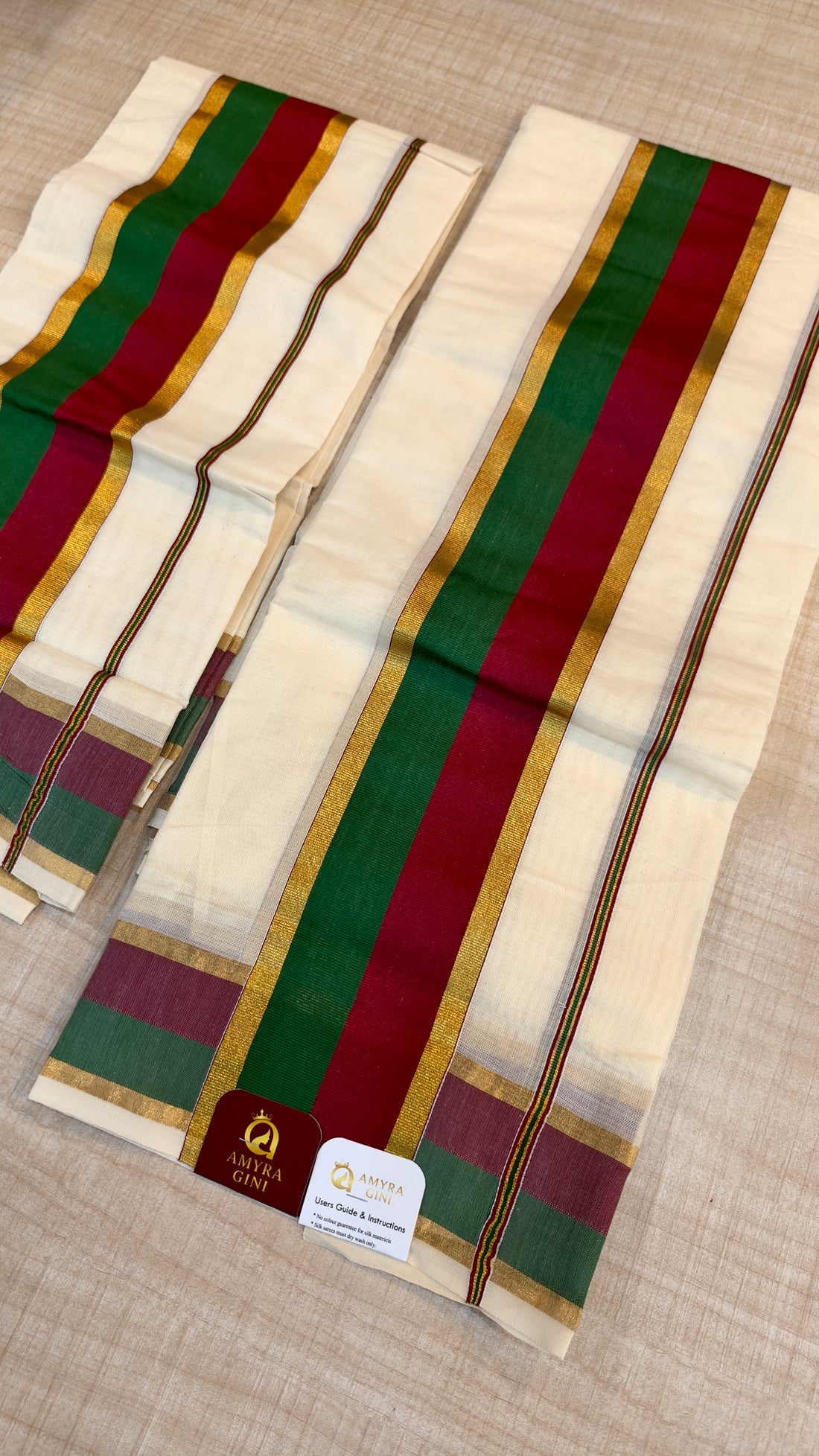 Cotton Set Mundu|GS301