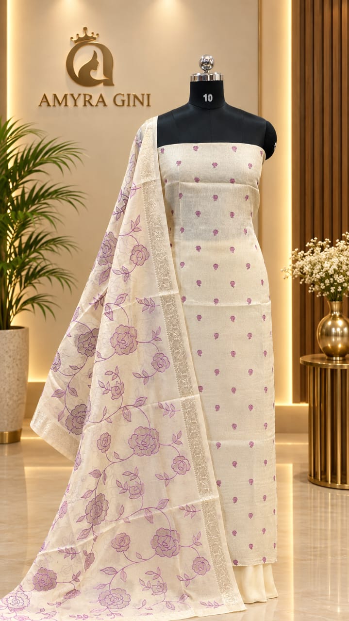 Tissue Chanderi Salwar | PA350