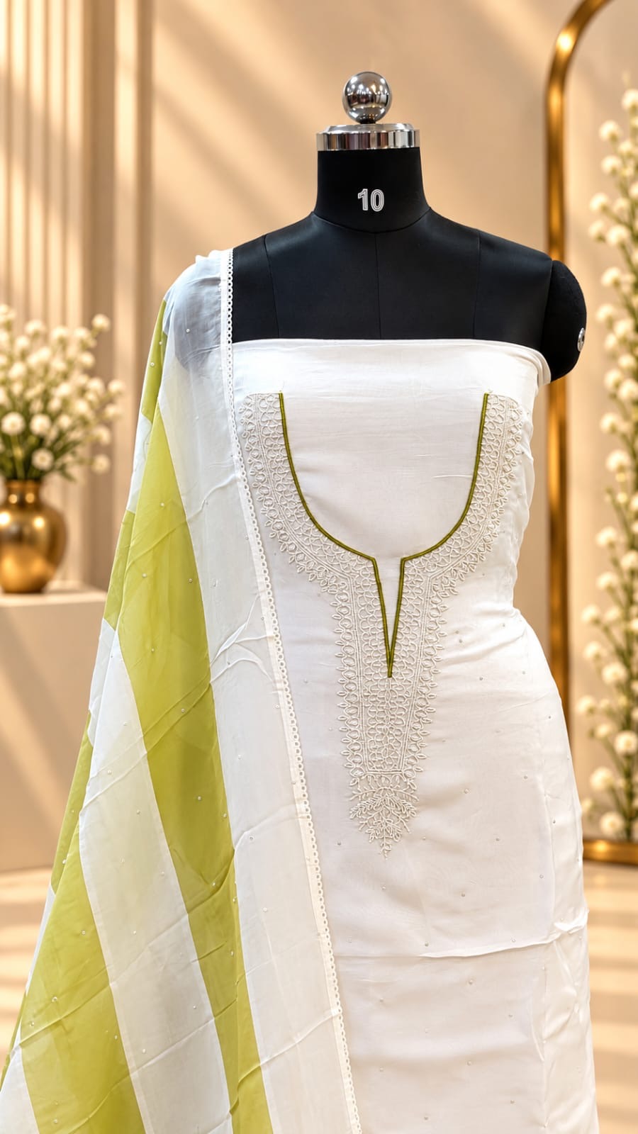 Viscose Organza Salwar | P1170