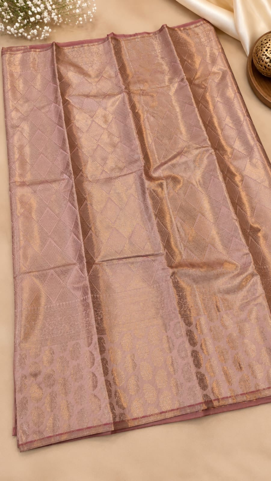 Soft Silk Saree  | SB04 Pink