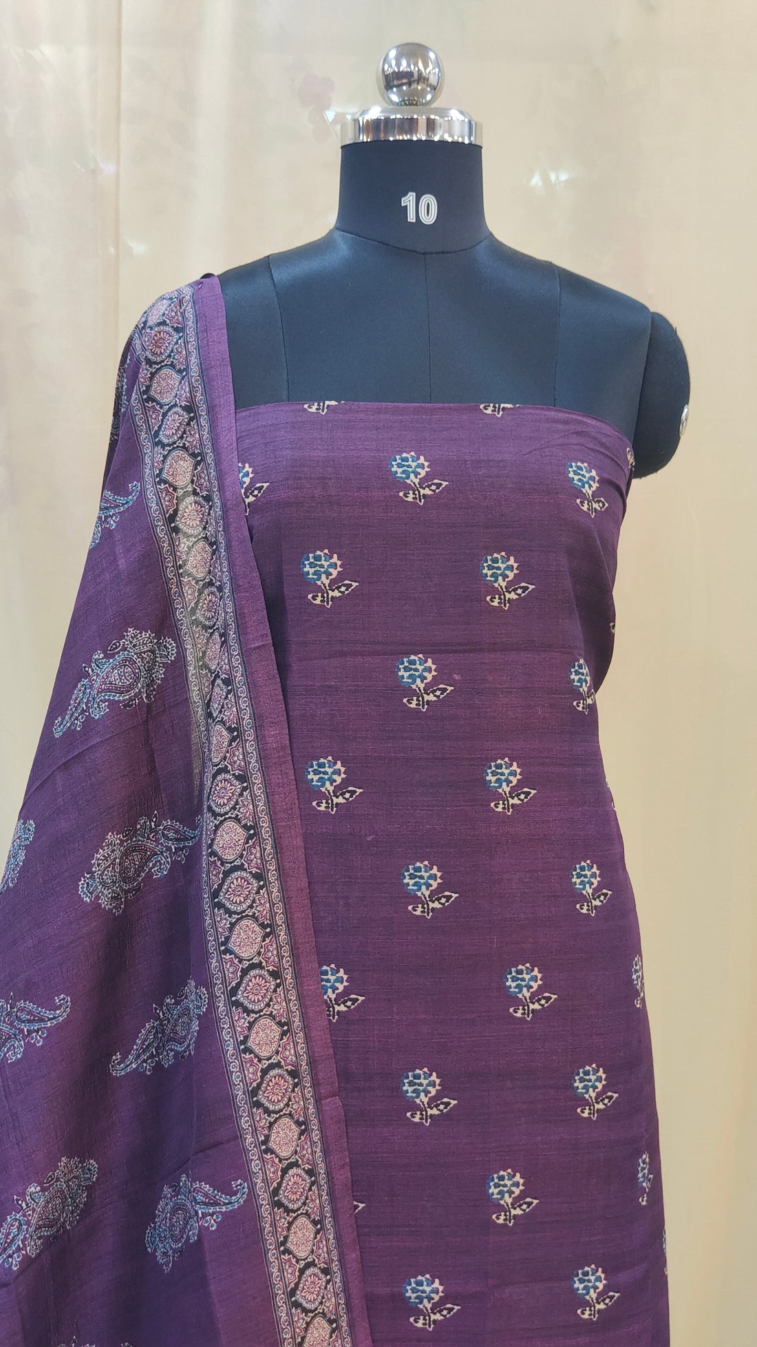 Raw Silk Salwar | P0214