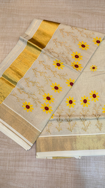 Tissue Kerala Saree | GS260