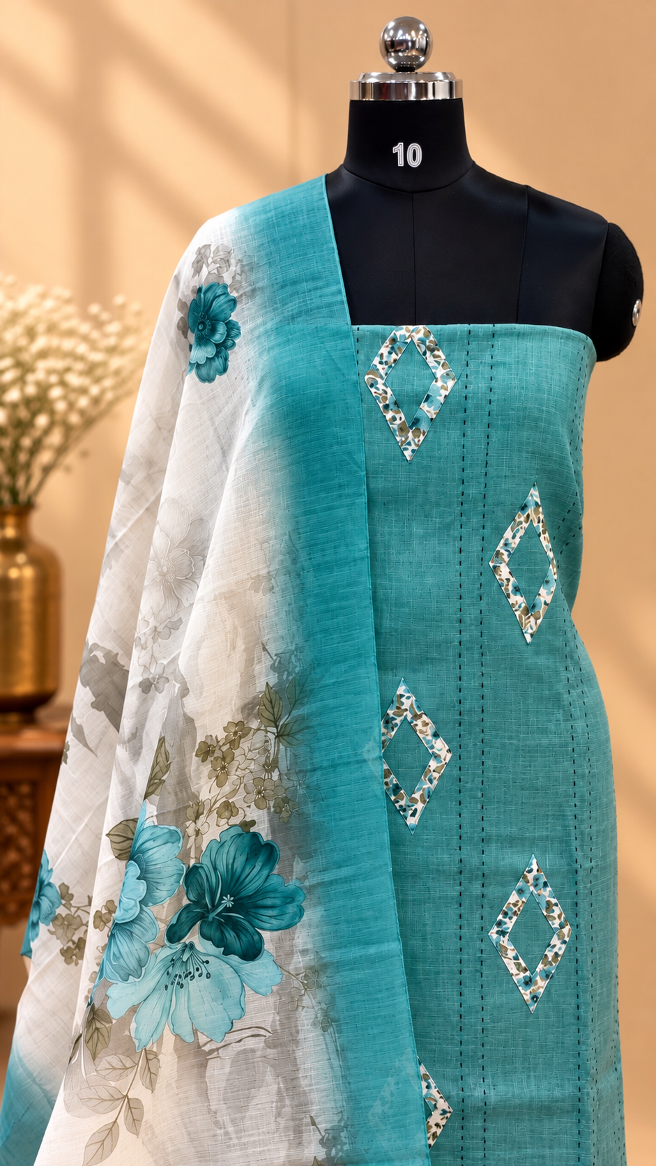 Linen Cotton Salwar | PA215