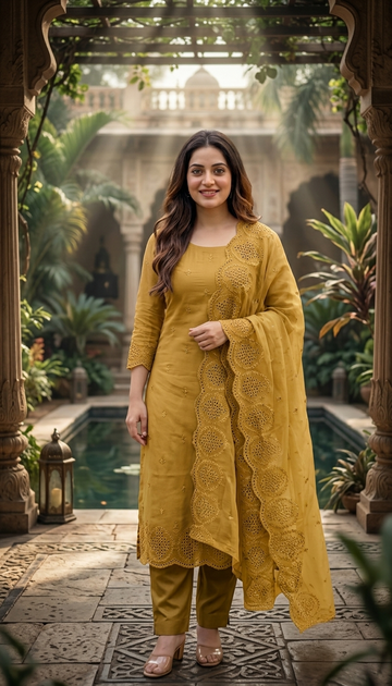 Crush Georgete Salwar Meterial|PA305