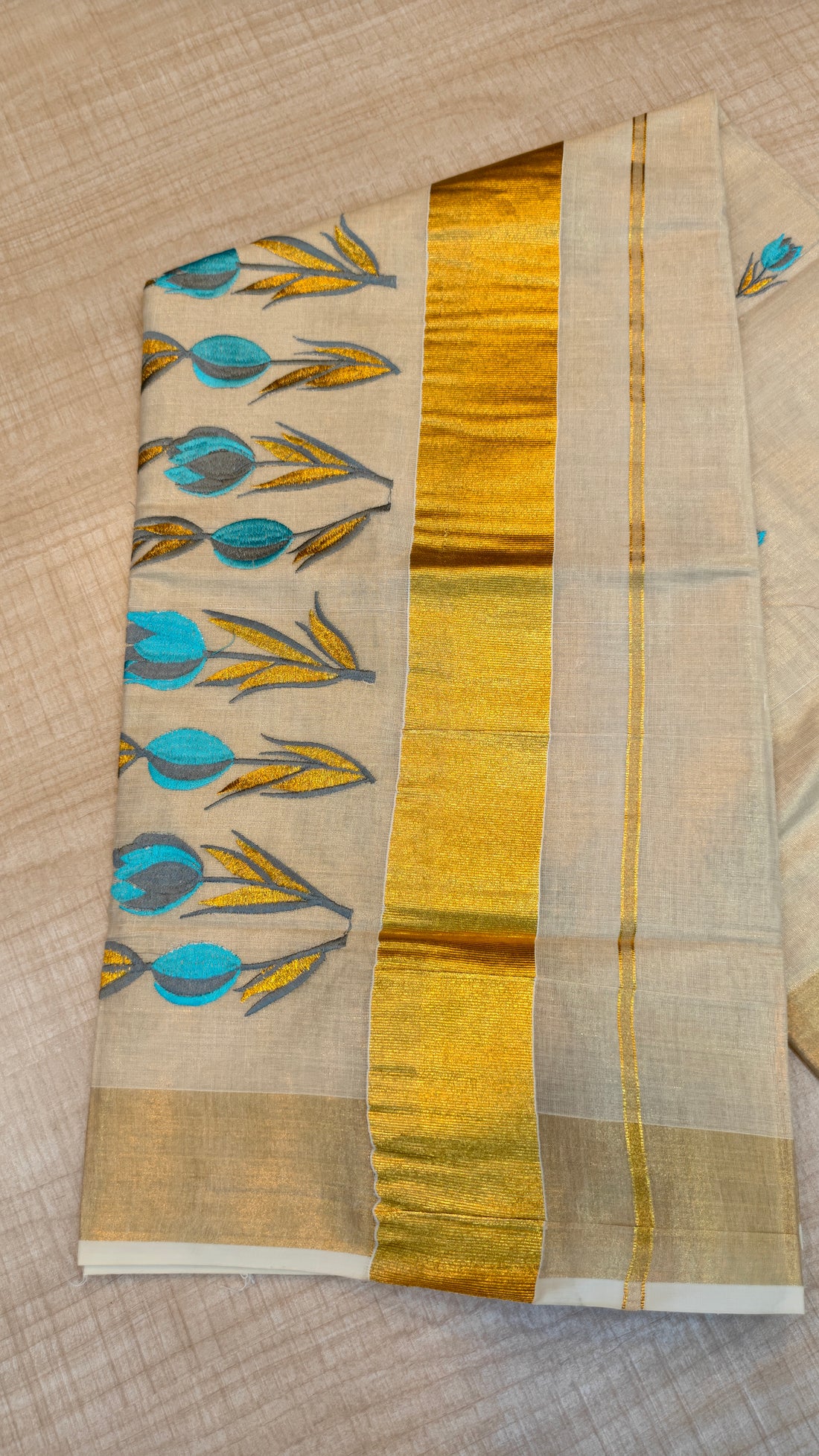 Tissue Kerala Saree| GS53
