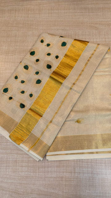 Tissue Kerala Saree | GS253