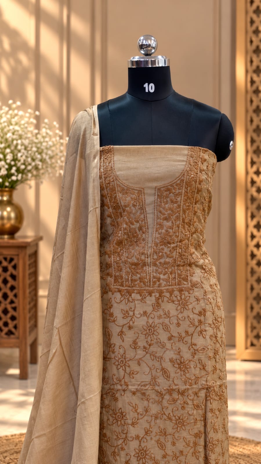 Chikenkari Salwar | PA413