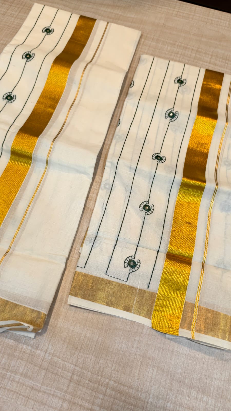 Cotton Set Mundu| GS143