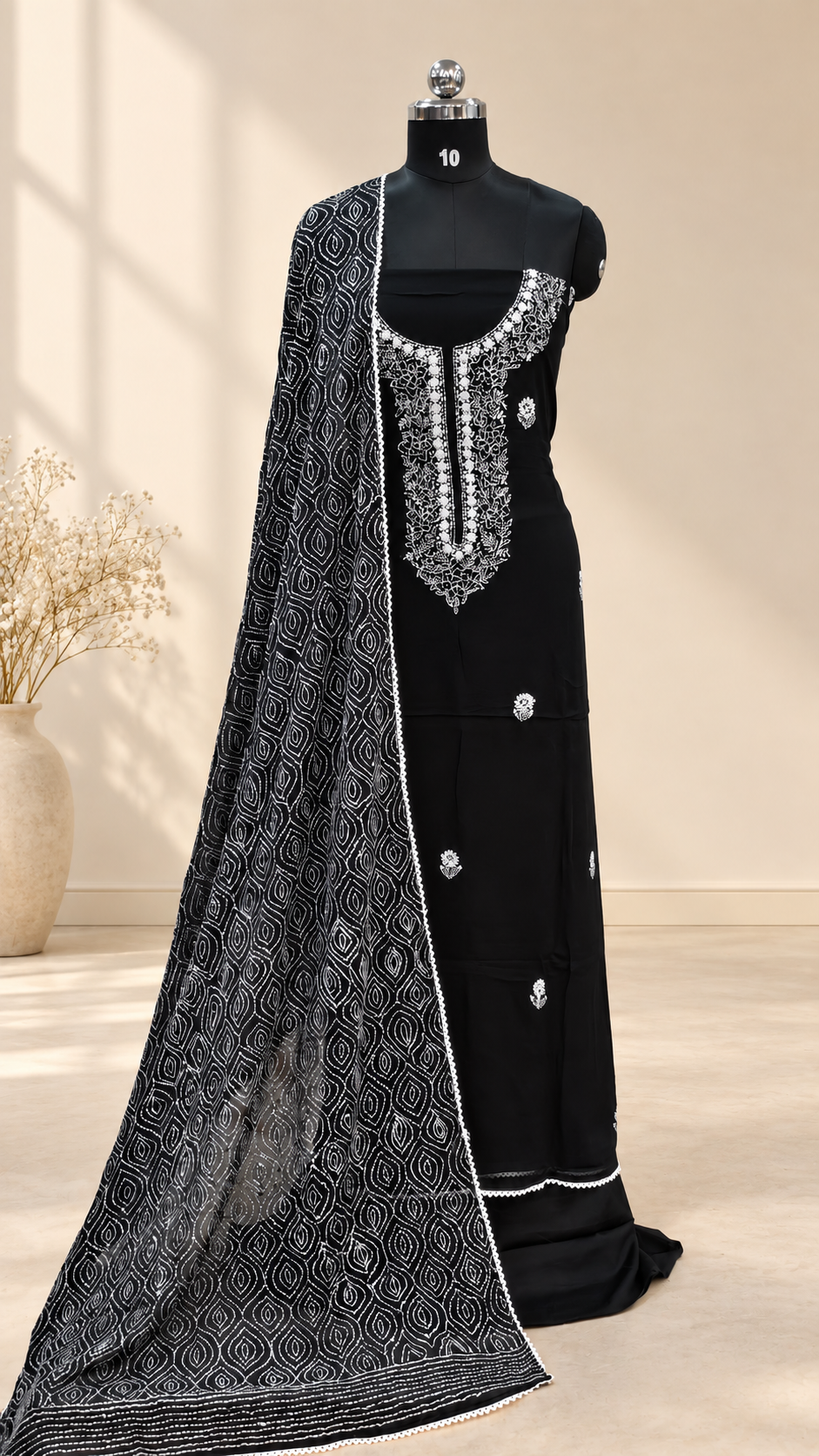Pure Georgette Salwar | PA357