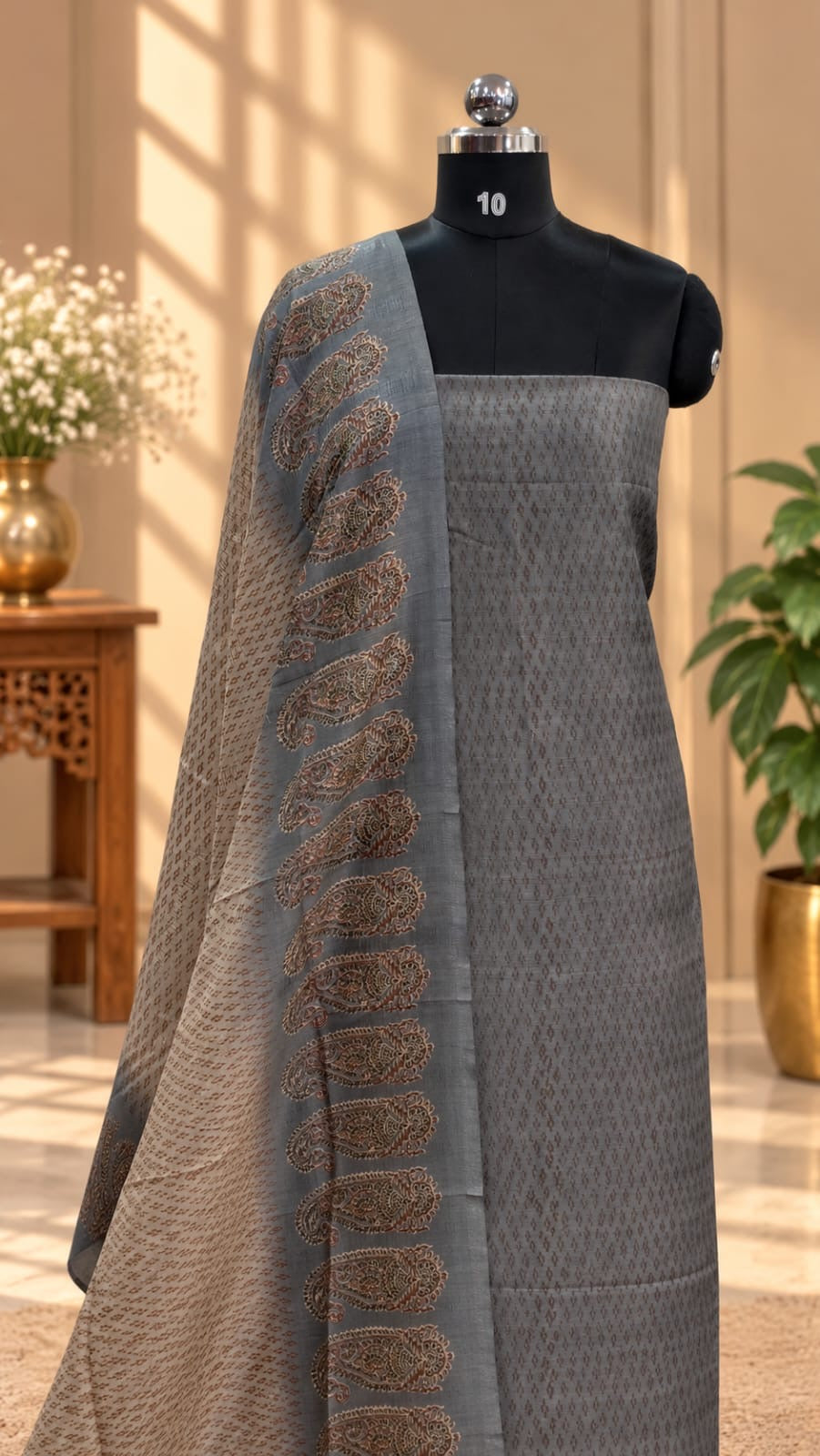 Raw Silk Salwar | PA444