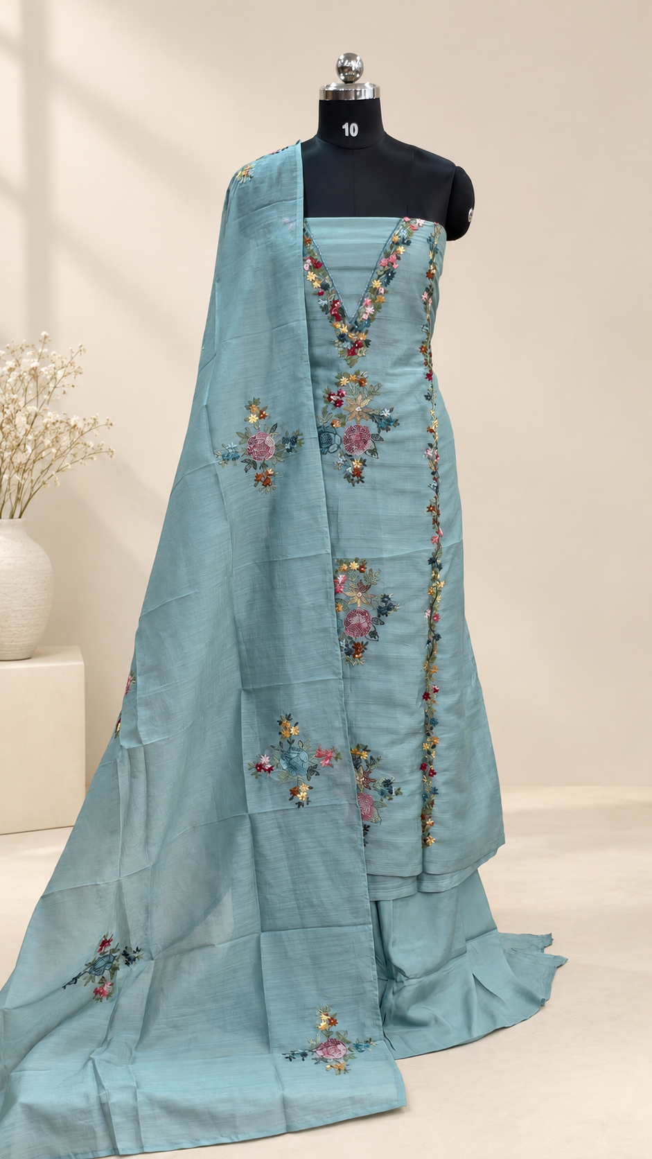Raw Silk Salwar | PA336