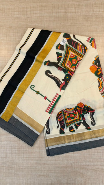 Cotton  Kerala Saree | GS273