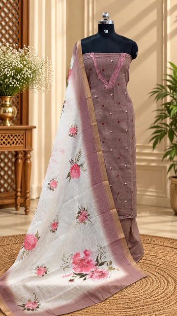 Linen Cotton Salwar | PA445