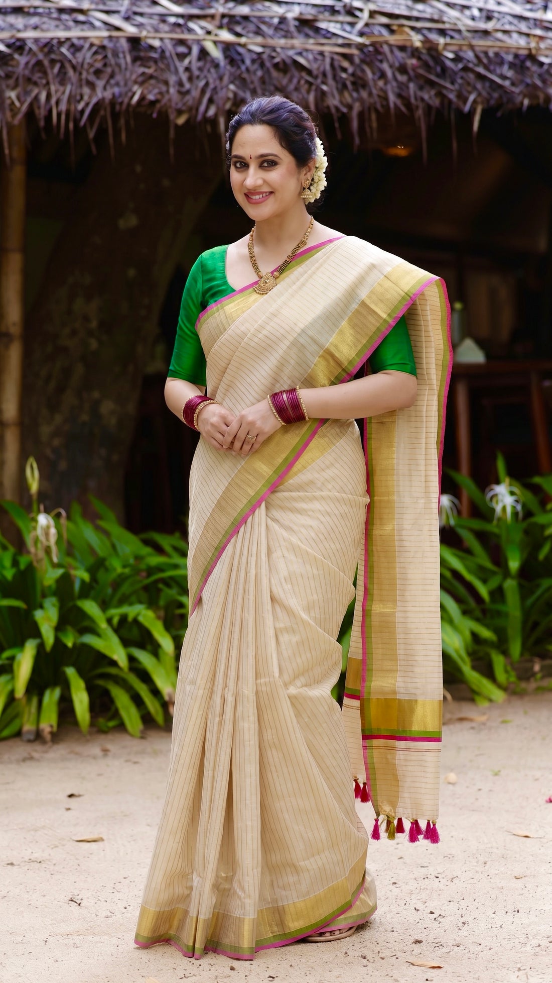 Pre booking |Tissue Kerala Saree| GS135