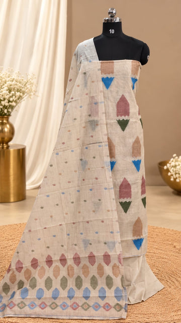 Semi Chanderi Salwar | PA420