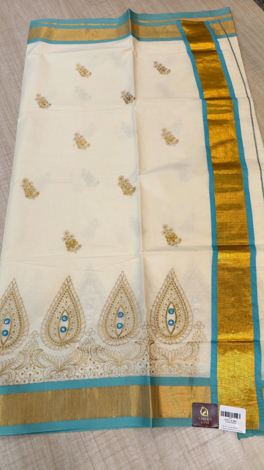 Cotton Kerala Saree | PM919