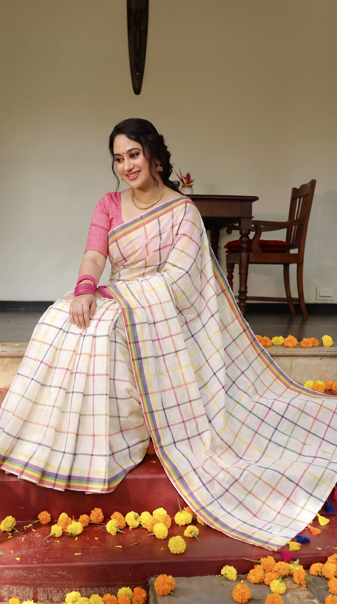 PreBooking |Dispatch on July 20th| Kerala Cotton Saree | GS403