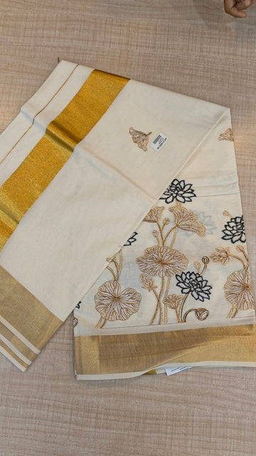Cotton Kerala Saree | GS545