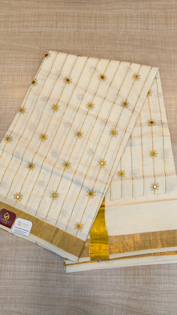 Cotton Kerala Saree|GS191