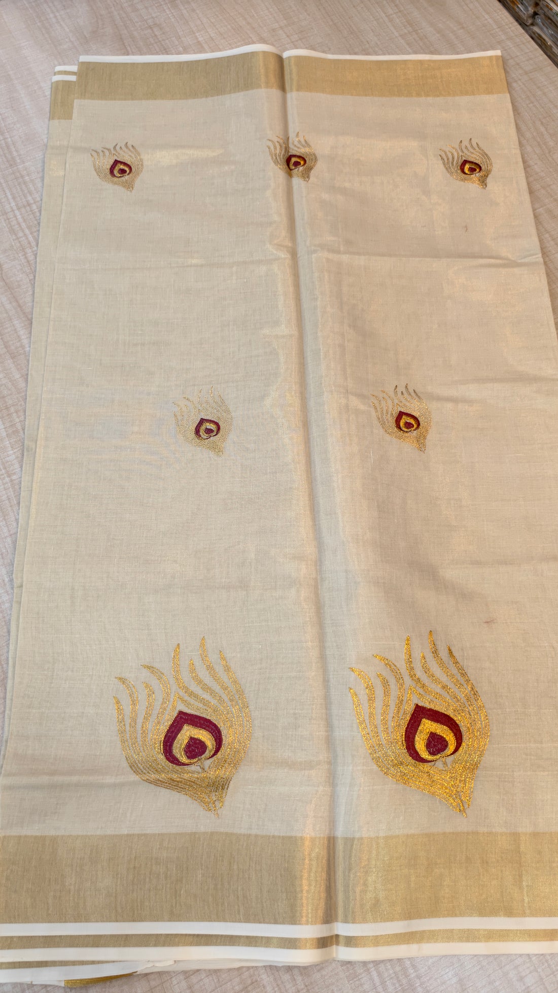 Tissue Kerala Saree | GS220