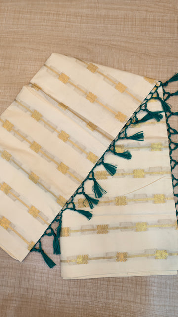 Cotton Kerala Saree | GS22