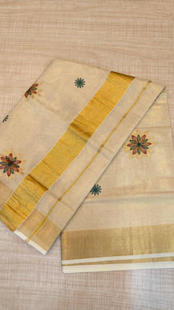 Tissue Kerala Saree | GS259