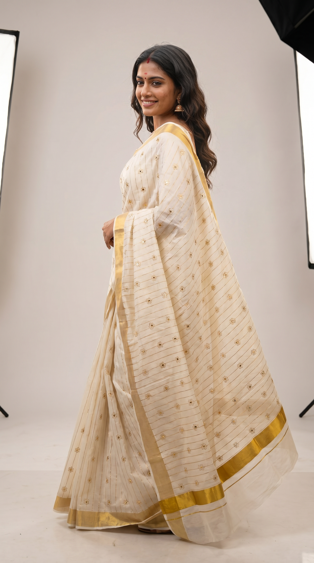 Cotton Kerala Saree | GS11