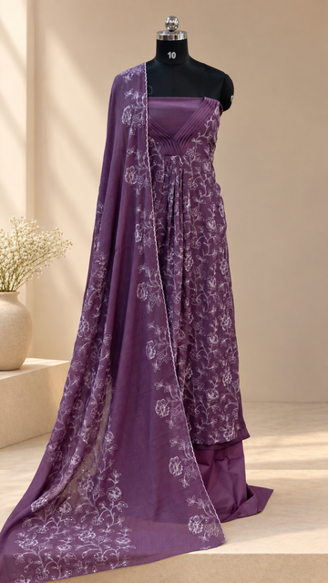 Crush Silk Salwar | PC140