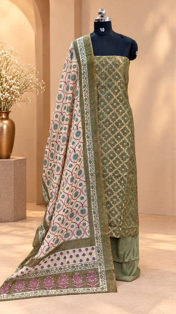 Chanderi Banarasi Salwar | PA436