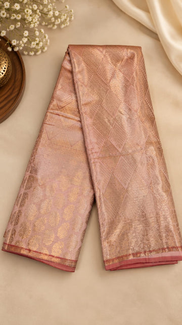 Soft Silk Saree  | SB04 Pink