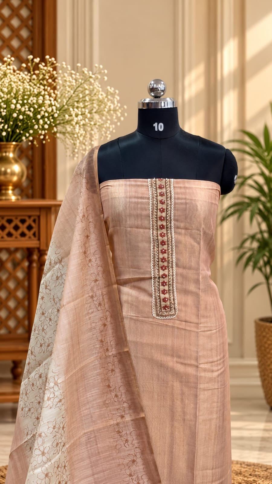 Tissue Silk  Salwar | PA425