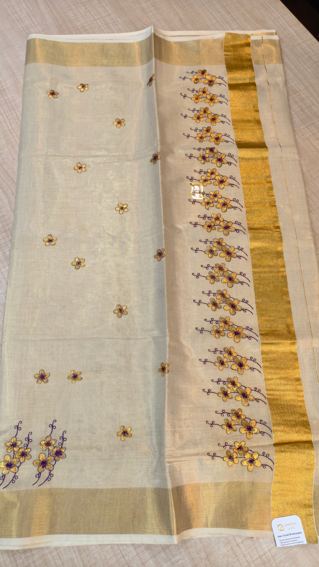 Tissue Kerala Saree| GS81