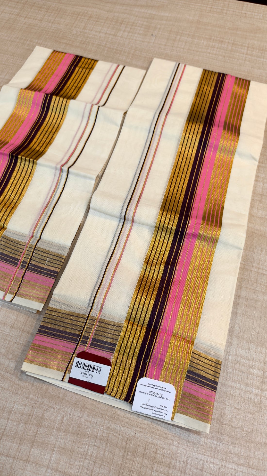 Cotton Set Mundu|GS282