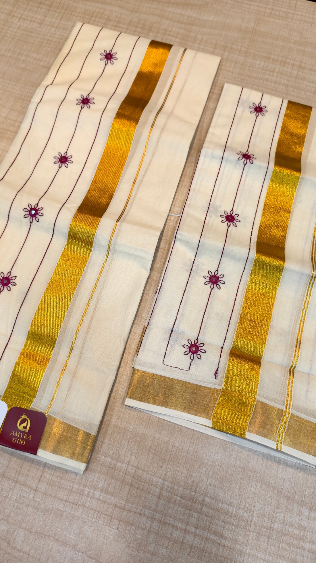 Cotton Set Mundu|GS145