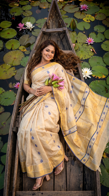 Tissue Kerala Saree | GS20