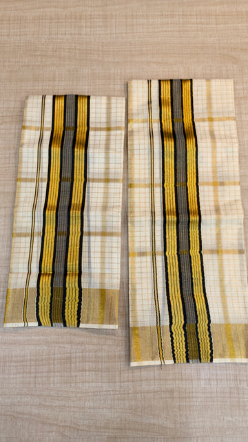 Cotton Set Mundu|GS299