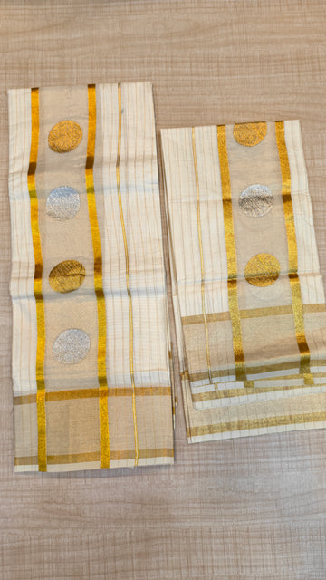 Cotton Set Mundu | GS172