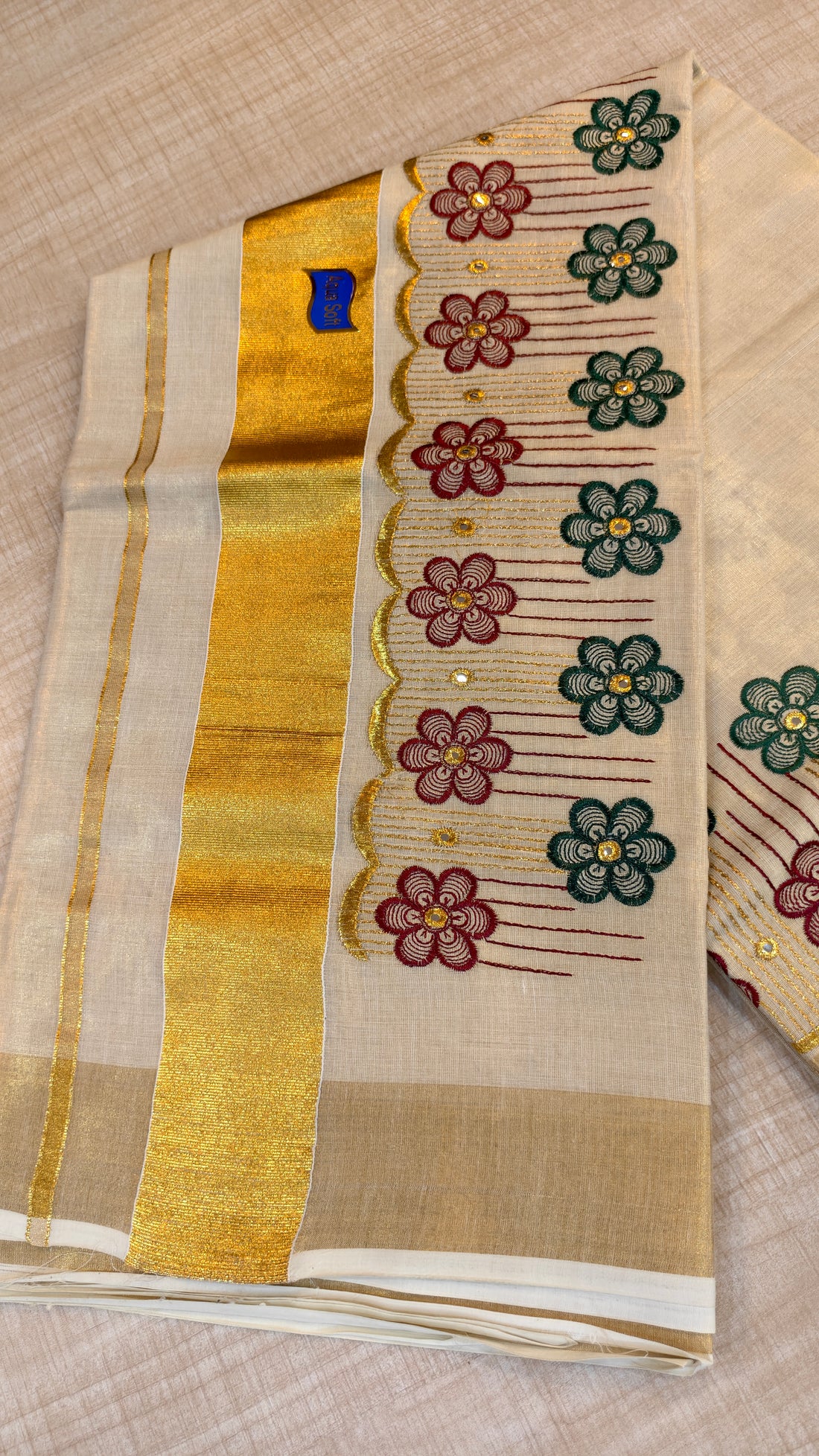 Tissue Kerala Saree| GS119
