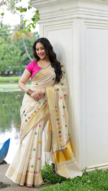 Pre Booking Kerala Saree | GS86