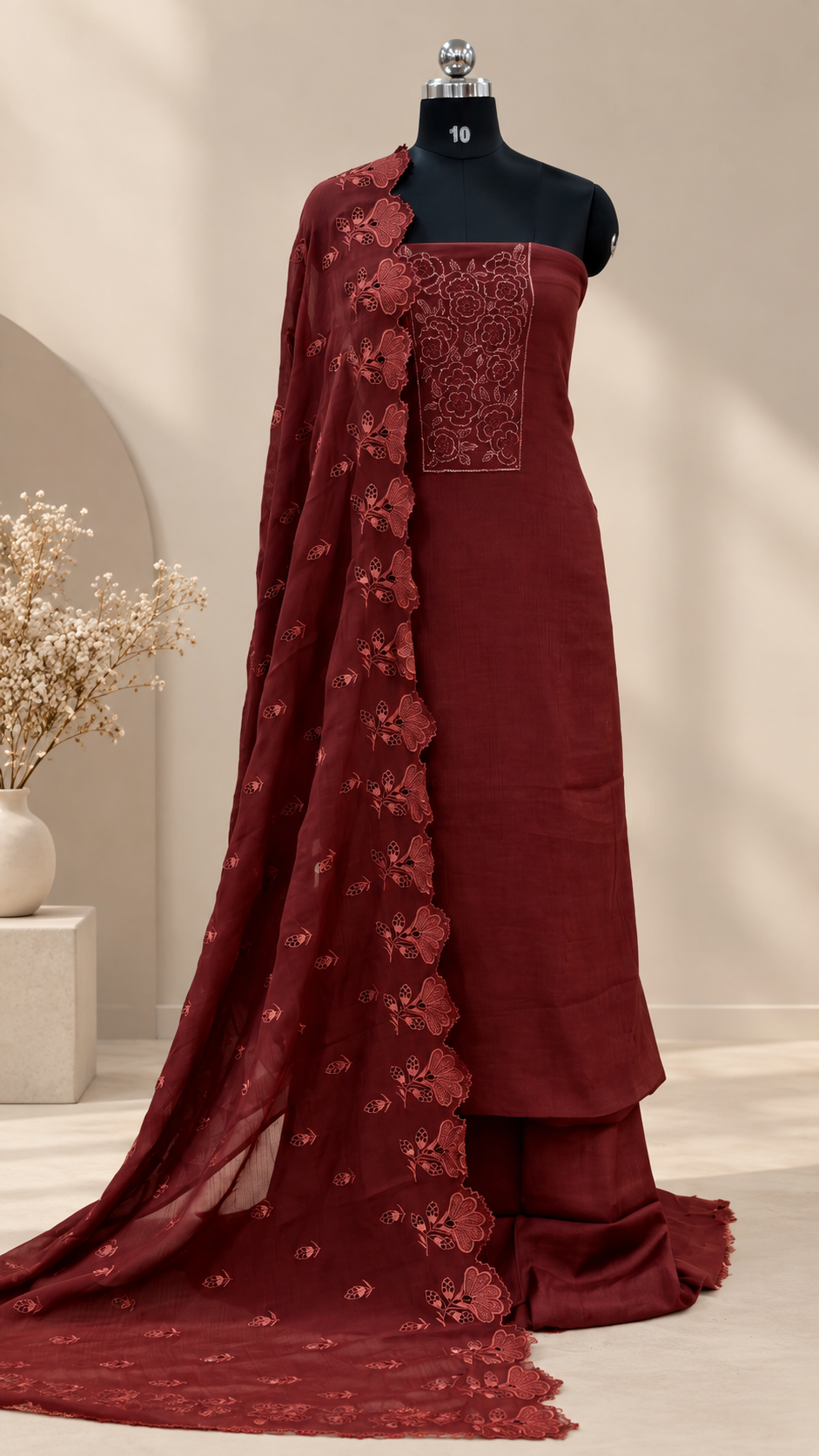 Mul Chanderi Salwar | PA363