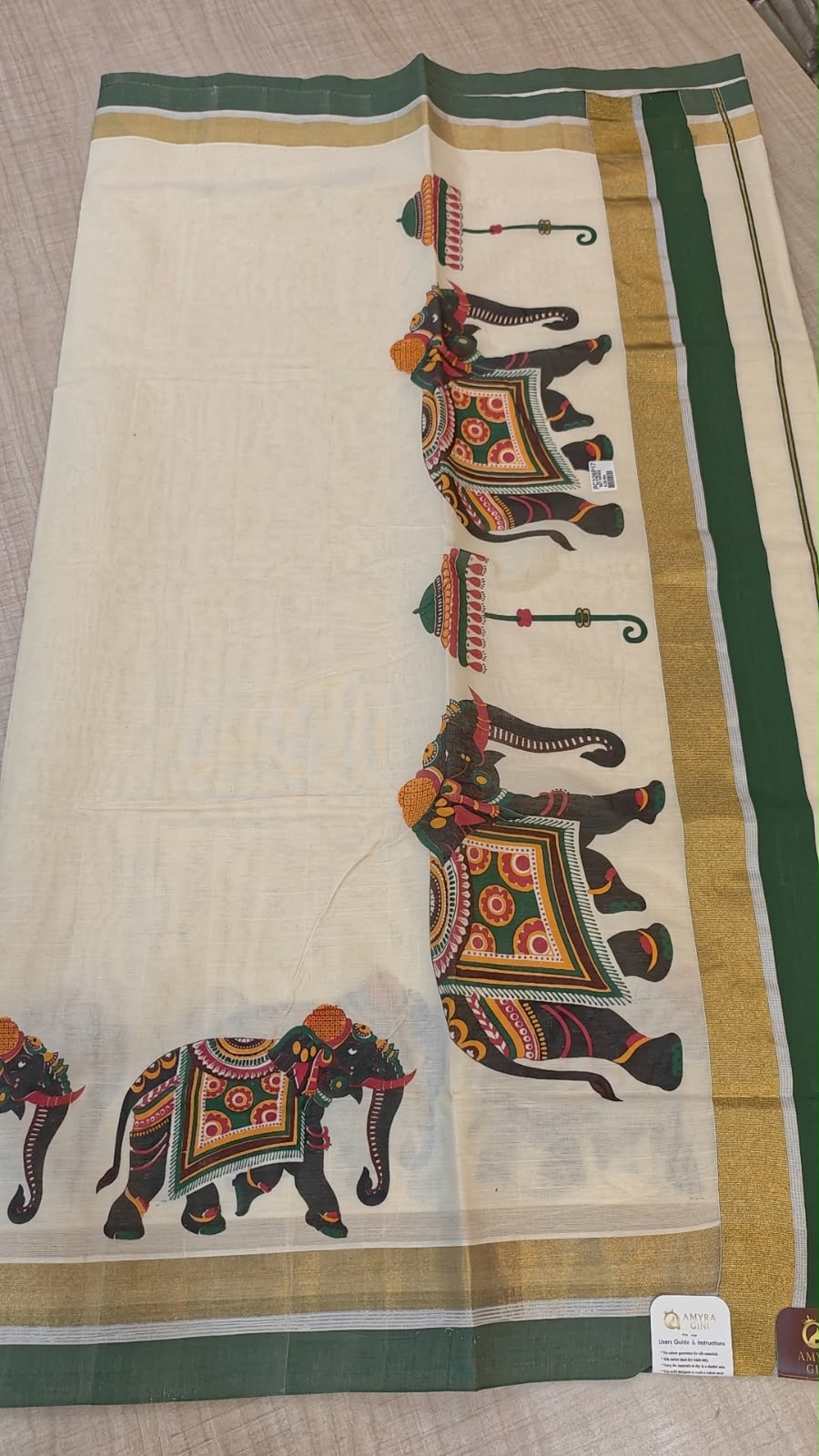 Cotton Kerala Saree | GS270
