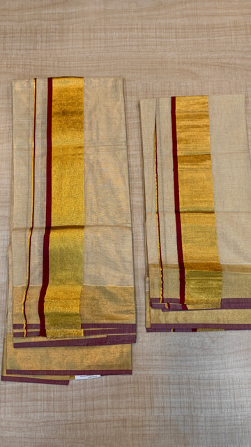 Pre Booking |Tissue Set Mundu |GS171