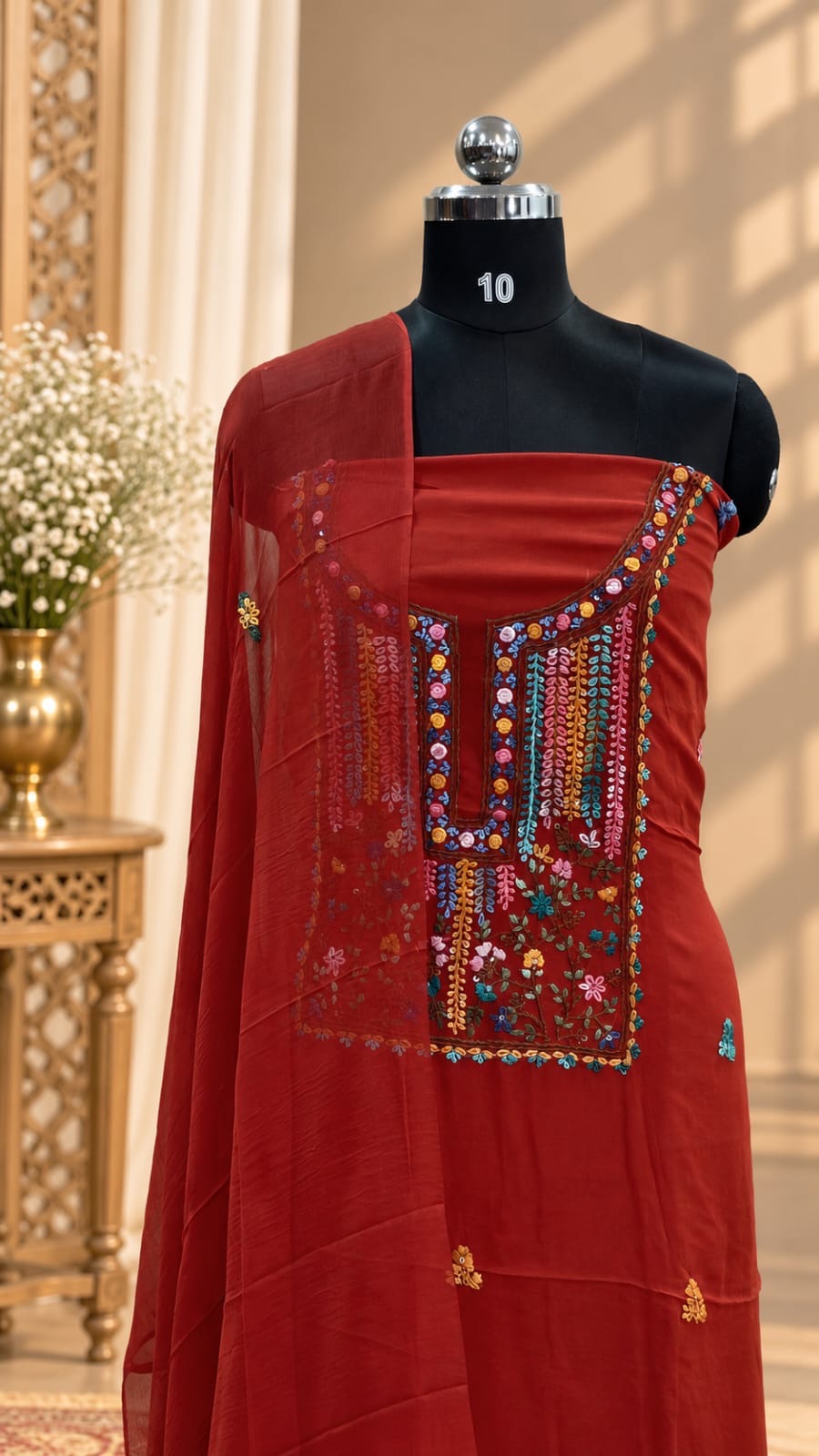 Pure Georgette Salwar |PA411