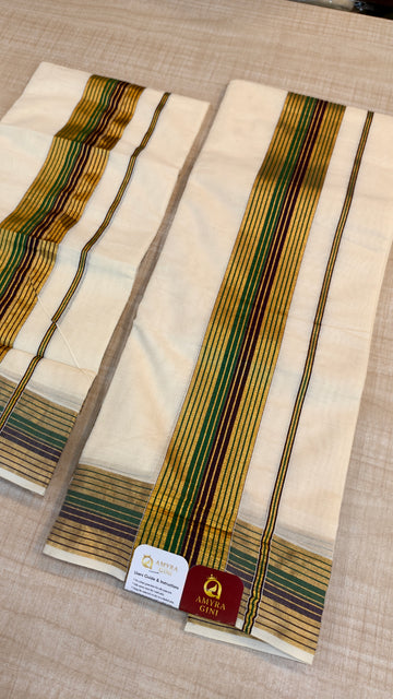 Cotton Set Mundu| GS284