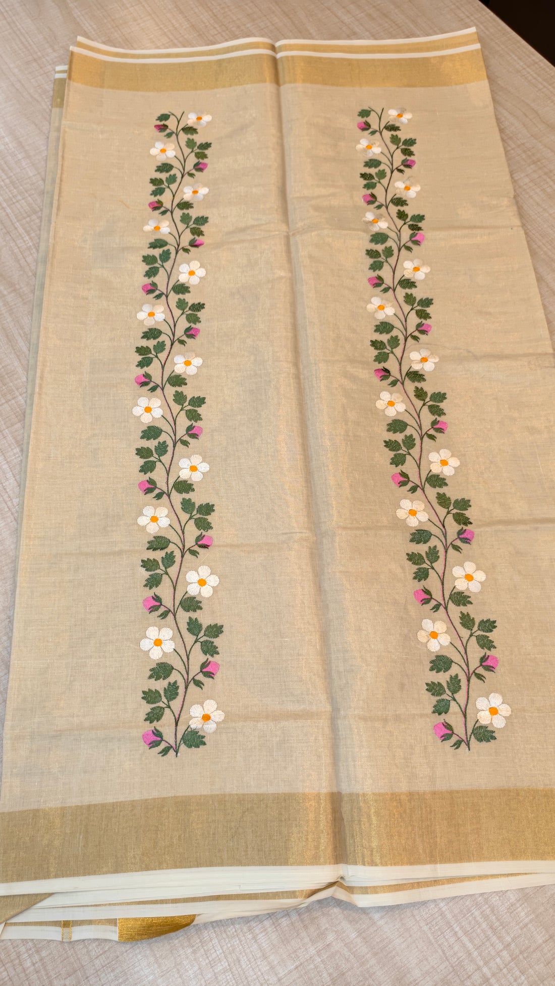 Tissue Kerala saree| GS265