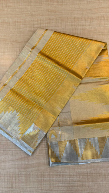 Tissue Kerala Saree | GS118