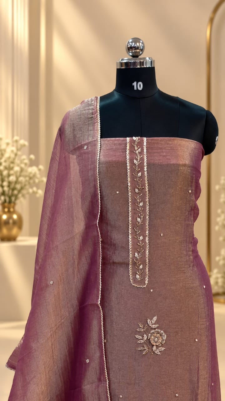 Crush Tissue Salwar| PA209