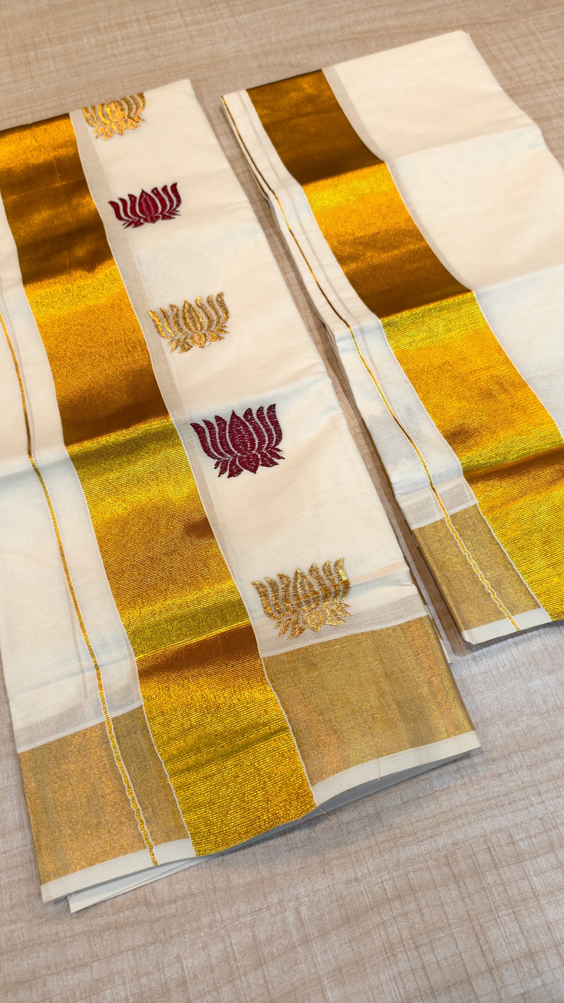 Cotton Set Mundu | GS153