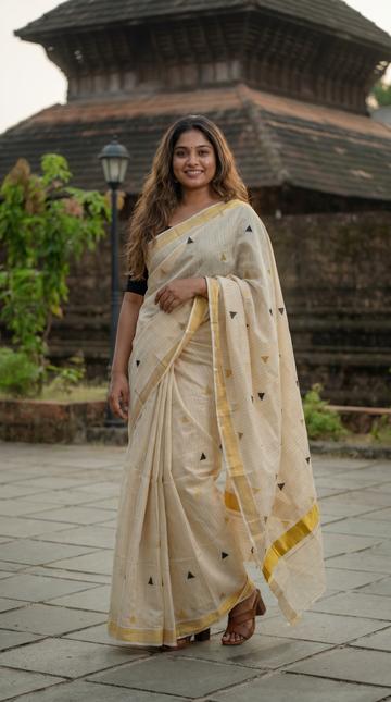 Tissue Kerala Saree | GS09